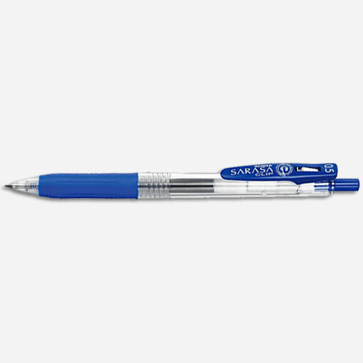 ZEBRA Sarasa Clip Roller Pen 0.5mm Blue