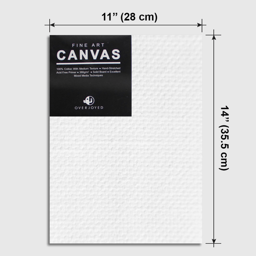 OVJ Cotton Canvas Board 280gsm 11” x 14”