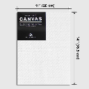 OVJ Cotton Canvas Board 280gsm 11” x 14”