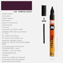MOLOTOW One4All Acrylic Marker 2mm 233 Purple Violet