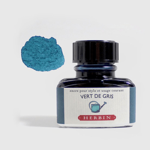 JACQUES HERBIN Fountain Pen Ink 30ml Vert De Gris