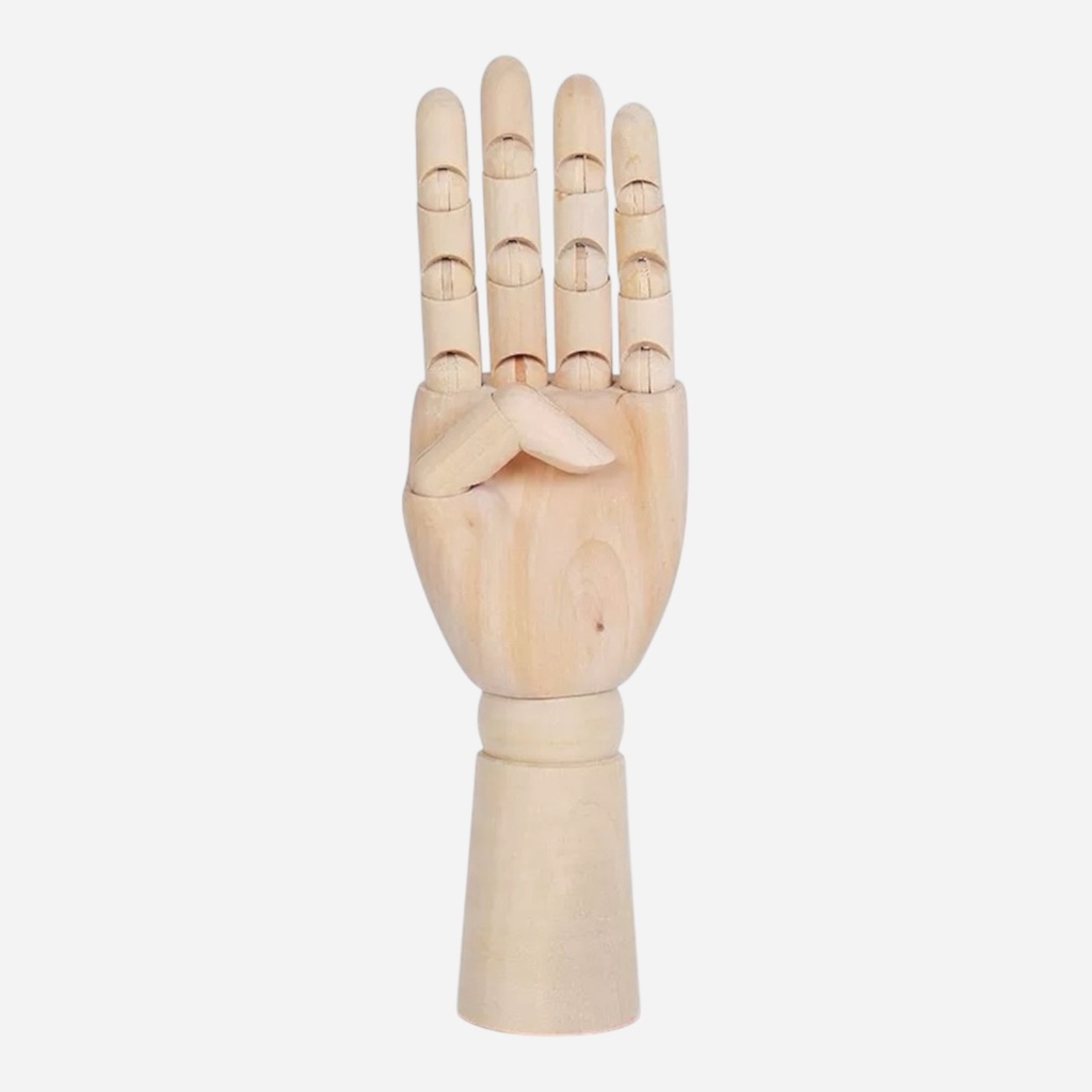 OVJ Wooden Left Hand 25cm