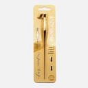 MOBLIQUE 2-In-1 Straight & Oblique Dip Pen Holder Golden Sunshine