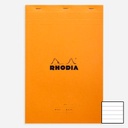 RHODIA Meeting Notepad 80gsm Lined A4+ x 80 Orange