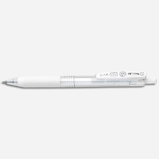 ZEBRA Sarasa Clip Roller Pen 0.5mm Milk White