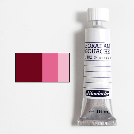 SCHMINCKE Horadam Gouache 15ml Madder Lake Dark
