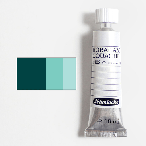SCHMINCKE Horadam Gouache 15ml Helio Green Bluish