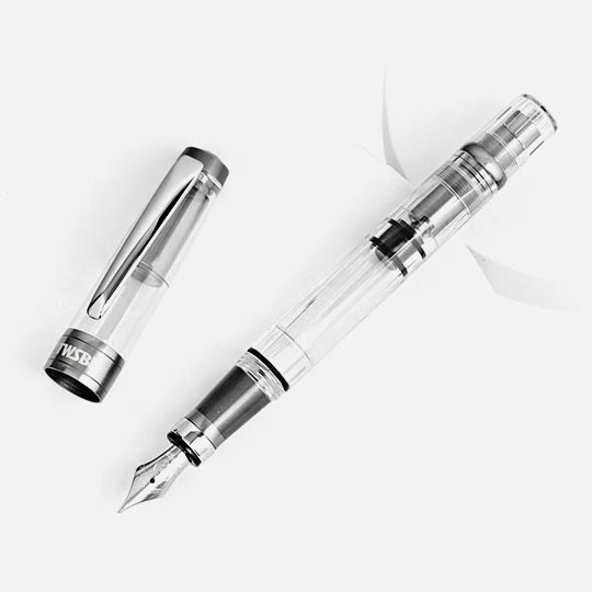 TWSBI Diamond 580 AL R Nickel Grey Fountain Pen Fine
