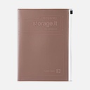 MARK'S Storage.It Notebook A5  Brown