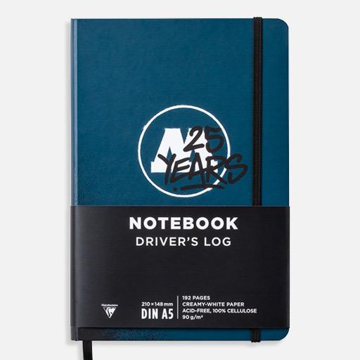 MOLOTOW 25 Years Driver's Log Notebook 90gsm A5 x 96