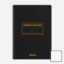 RHODIA Composition Lined Notebook 80gsm A5 x 80 Black