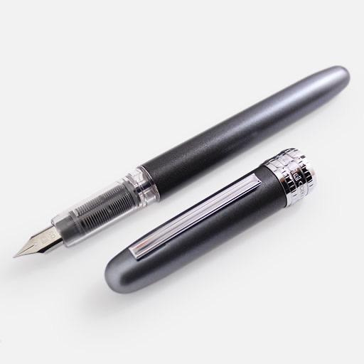 PLATINUM 10th Anniversary Plaisir Night Grey Fountain Pen Fine