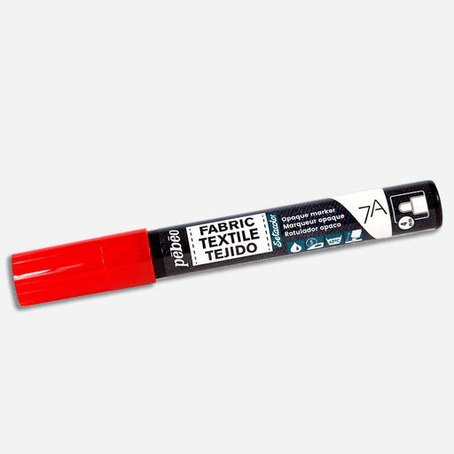 PEBEO 7A Fabric Marker 4mm Red