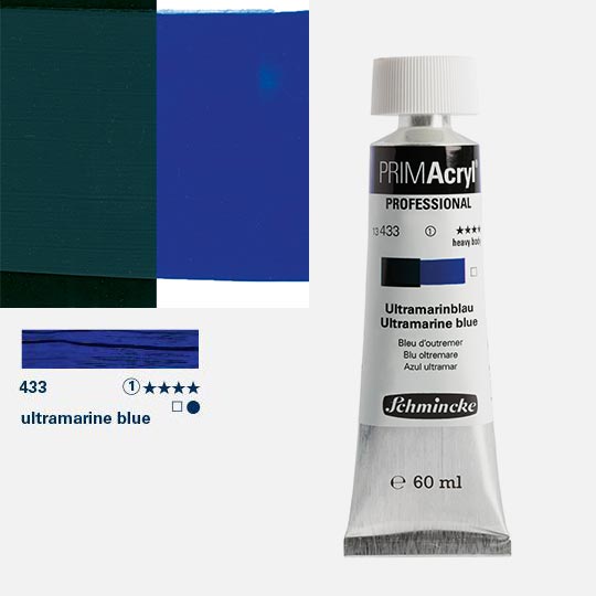 SCHMINCKE Primacryl Professional Heavy Body Acrylic 60ml Ultramarine Blue