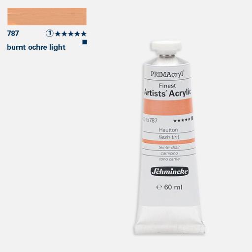 SCHMINCKE Primacryl Professional Heavy Body Acrylic 60ml Burnt Ochre Light