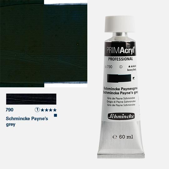 SCHMINCKE Primacryl Professional Heavy Body Acrylic 60ml Schmincke Payne's Grey