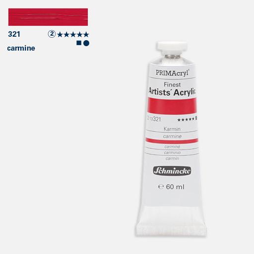 SCHMINCKE Primacryl Professional Heavy Body Acrylic 60ml Carmine