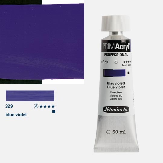 SCHMINCKE Primacryl Professional Heavy Body Acrylic 60ml Blue Violet