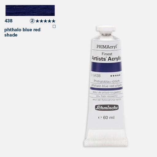 SCHMINCKE Primacryl Professional Heavy Body Acrylic 60ml Phthalo Blue Red Shade
