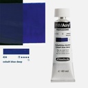 SCHMINCKE Primacryl Professional Heavy Body Acrylic 60ml Cobalt Blue Deep