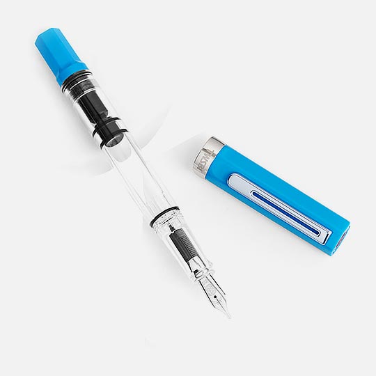 TWSBI Eco Cerulean Blue Fountain Pen Extra Fine
