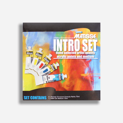 DERIVAN Matisse Structure Acrylic 75ml Intro Set x 5