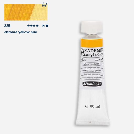 SCHMINCKE Akademie Acrylic 60ml 225 Chrome Yellow Hue