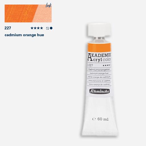 SCHMINCKE Akademie Acrylic 60ml 227 Cadmium Orange Hue
