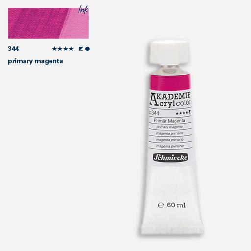 SCHMINCKE Akademie Acrylic 60ml 344 Primary Magenta