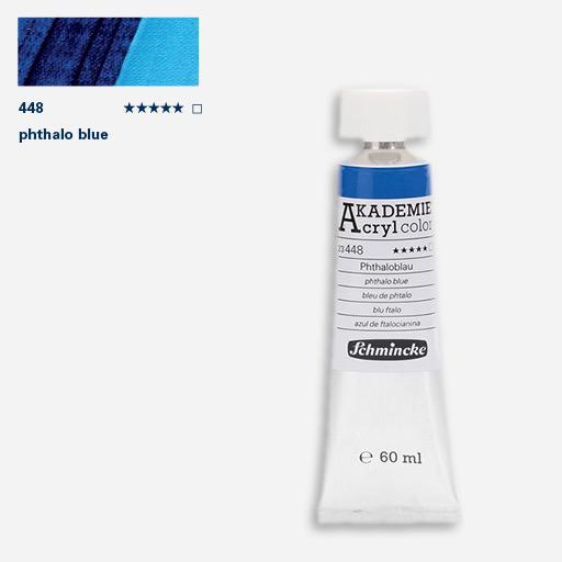 SCHMINCKE Akademie Acrylic 60ml 448 Phthalo Blue
