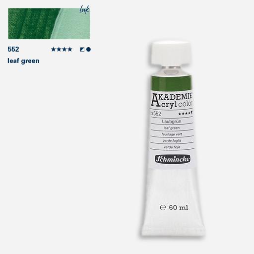 SCHMINCKE Akademie Acrylic 60ml 552 Leaf Green