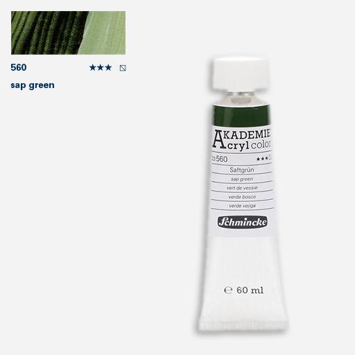SCHMINCKE Akademie Acrylic 60ml 560 Sap Green