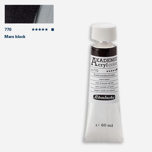 SCHMINCKE Akademie Acrylic 60ml 770 Mars Black