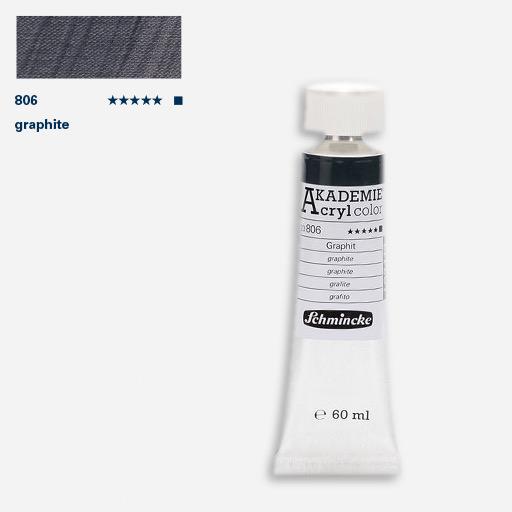 SCHMINCKE Akademie Acrylic 60ml 806 Graphite