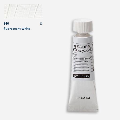 SCHMINCKE Akademie Acrylic 60ml 840 Fluorescent White