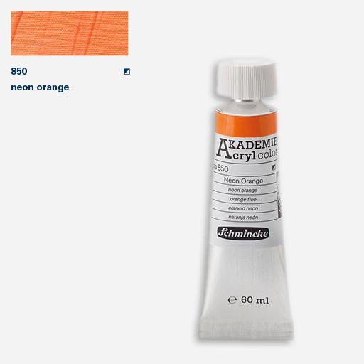 SCHMINCKE Akademie Acrylic 60ml 850 Neon Orange