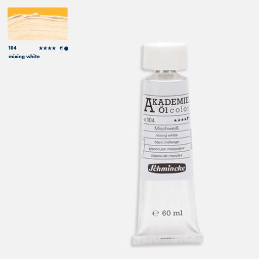SCHMINCKE Akademie Oil Color 60ml Mixing White