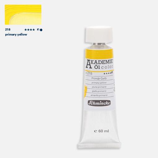 SCHMINCKE Akademie Oil Color 60ml Primary Yellow