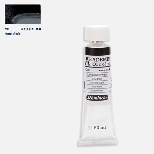 SCHMINCKE Akademie Oil Color 60ml Lamp Black