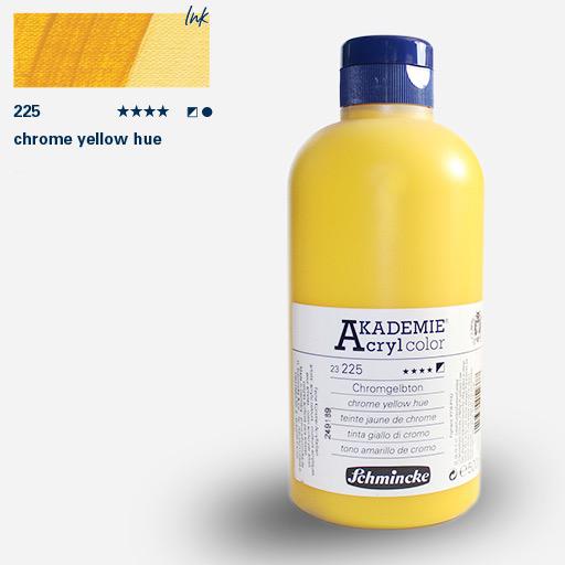 SCHMINCKE Akademie Acrylic 500ml Chrome Yellow Hue