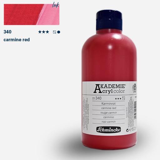 SCHMINCKE Akademie Acrylic 500ml Carmine Red