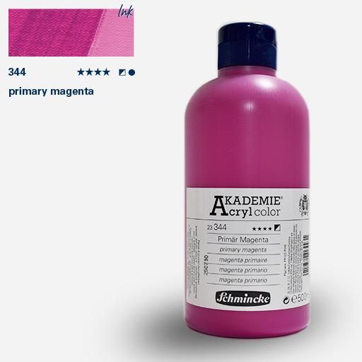 SCHMINCKE Akademie Acrylic 500ml Primary Magenta