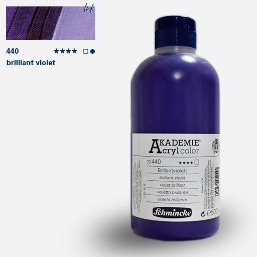 SCHMINCKE Akademie Acrylic 500ml Brilliant Violet