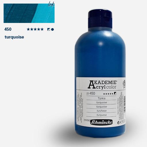 SCHMINCKE Akademie Acrylic 500ml Turquoise