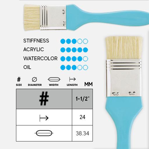 PRINCETON Select Bristle Bright Brush 1 1/2"