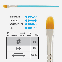 PRINCETON Select Filbert Grainer Brush 3/8"