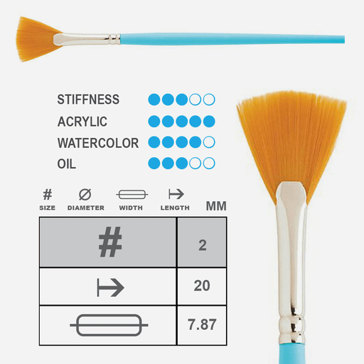 PRINCETON Select Fan Brush 2