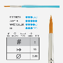 PRINCETON Select Round Brush 5