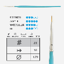 PRINCETON Select Short Liner Brush 2/0