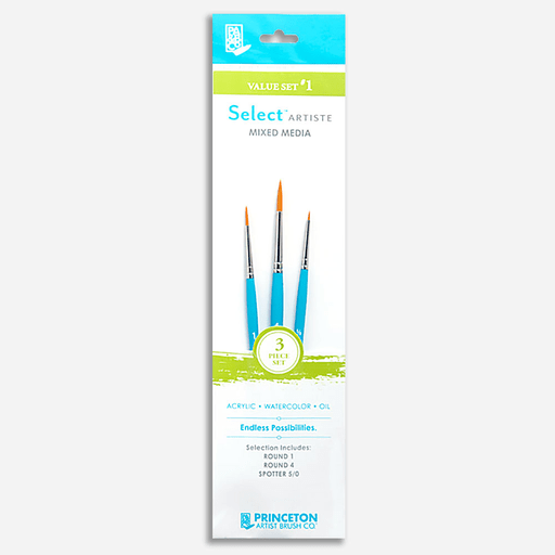 PRINCETON Select Value Brush Set 1 x 3